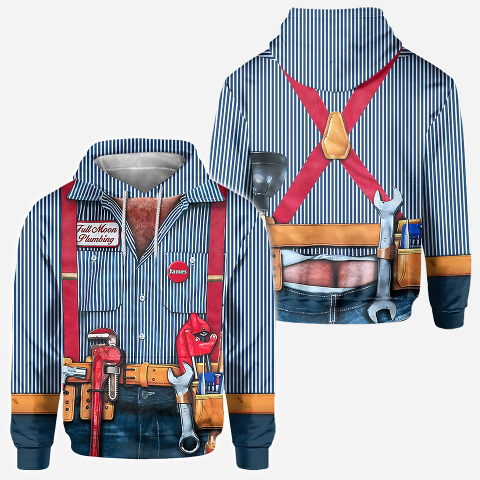 My Mechanic Man - Personalized Mechanic All Over Shirt