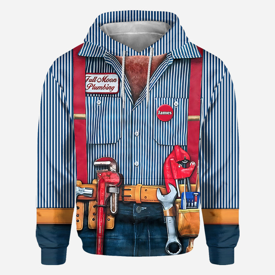 My Mechanic Man - Personalized Mechanic All Over Shirt