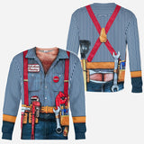My Mechanic Man - Personalized Mechanic All Over Shirt