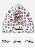 Fuck Around And Find Out - Personalized Skull Beanie Hat