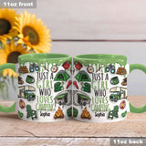 Just A Girl Who Loves Camping - Personalized Camping Accent Mug