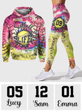 Softball LIfe - Personalized Softball Hoodie and Leggings