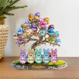 Grandma's Peeps - Personalized Grandma Custom Shaped Acrylic Plaque