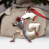 Best Player Ever - Personalized Baseball Ornament