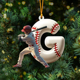 Best Player Ever - Personalized Baseball Ornament