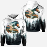 Horse Girl - Personalized Horse Hoodie and Leggings