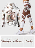 Just A Girl Who Loves Horses - Personalized Horse Hoodie and Leggings