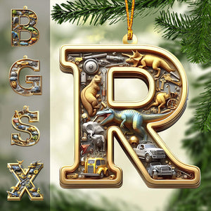Merry Christmas - Personalized Kid Ornament