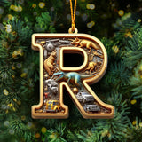 Merry Christmas - Personalized Kid Ornament