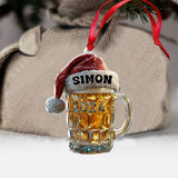 Merry Beermas - Personalized Beer Ornament