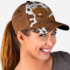 Just A Girl Who Loves Highland Cows - Personalized Classic Cap
