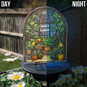 Glass House - Personalized Gardening Garden Solar Light