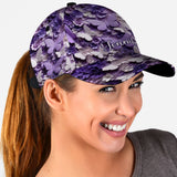 Purple Butterflies - Personalized Butterfly Classic Cap