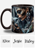 Psychedelic Queen - Personalized Weed Accent Mug