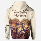 Apparently We're Trouble - Personalized Bestie All Over Shirt