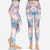 Butterfly & Flower - Personalized Butterfly Hoodie and Leggings