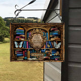 Just One More Chapter - Personalized Book Rectangle Metal Sign