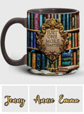 Just One More Chapter - Personalized Book Accent Mug