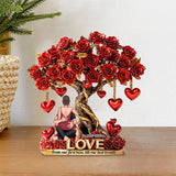Tree of Love - Personalized Couple Custom Shaped Acrylic Plaque