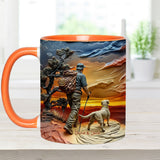 Not All Those Who Wander Are Lost - Personalized Hiking Accent Mug