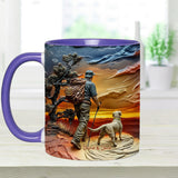 Not All Those Who Wander Are Lost - Personalized Hiking Accent Mug