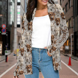 Cute Highland Cow - Personalized Cardigan