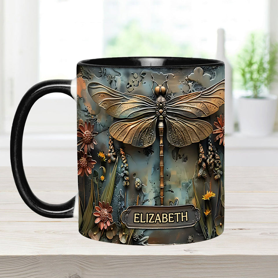 Green Lady - Personalized Gardening Accent Mug