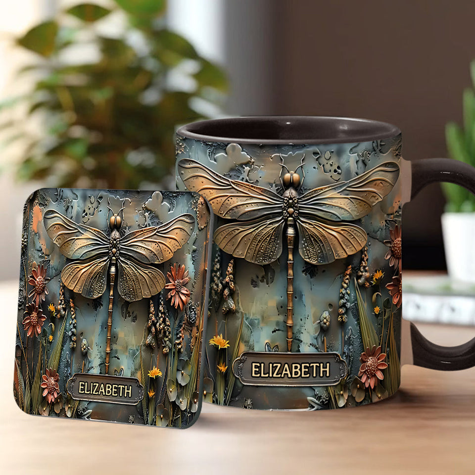 Green Lady - Personalized Gardening Accent Mug