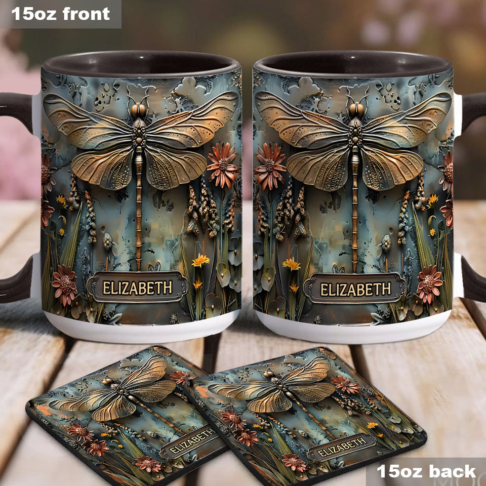 Green Lady - Personalized Gardening Accent Mug