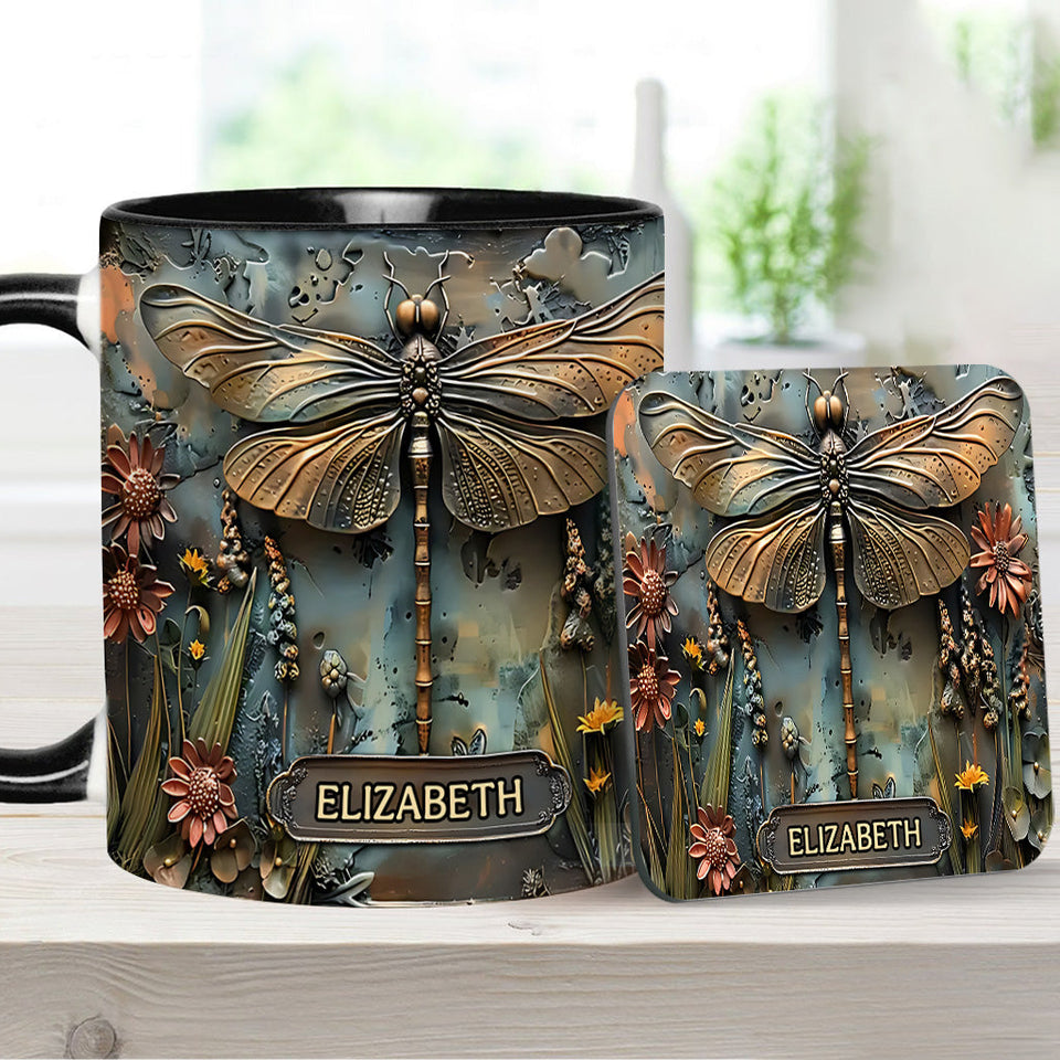 Green Lady - Personalized Gardening Accent Mug