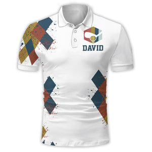 I Was One Under Today - Personalized Golf Polo Shirt