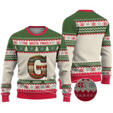 Family Letter - Personalized Family Ugly Sweater