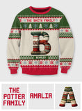Family Letter - Personalized Family Ugly Sweater