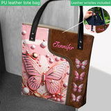 Love Butterflies - Personalized Butterfly Tote Bag