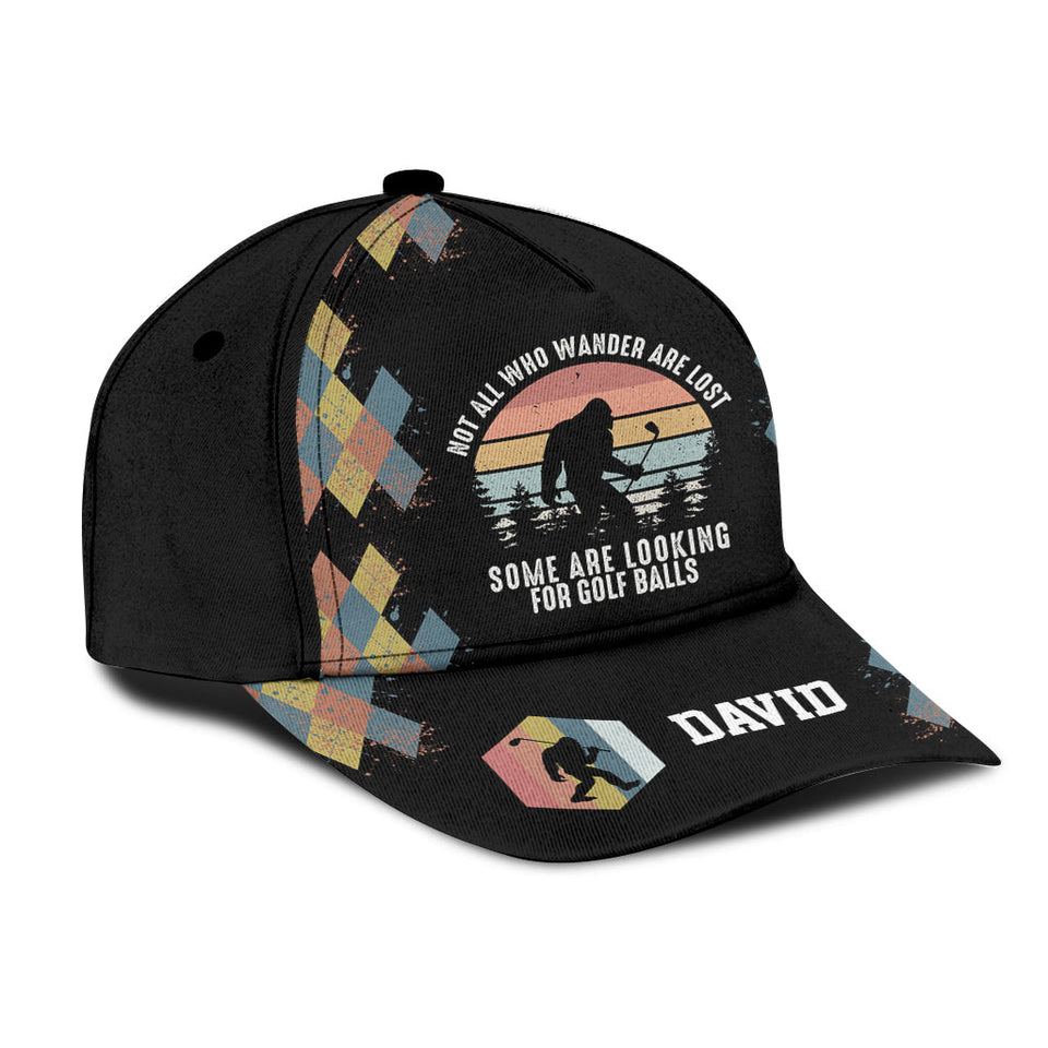 Looking For Golf Balls - Personalized Golf Classic Cap