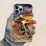 Born To Ride - Personalized Dirt Bike Full Print Phone Case