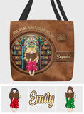 Just A Girl Who Loves Books - Personalized Book Tote Bag