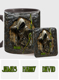 Bow Reaper - Personalized Hunting Accent Mug