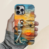 Golf Is My Life - Personalized Golf Full Print Phone Case