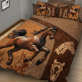 Love Horse - Personalized Horse Quilt Set