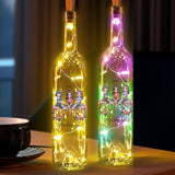 Sisters - Personalized Bestie Wine Bottle Lamp