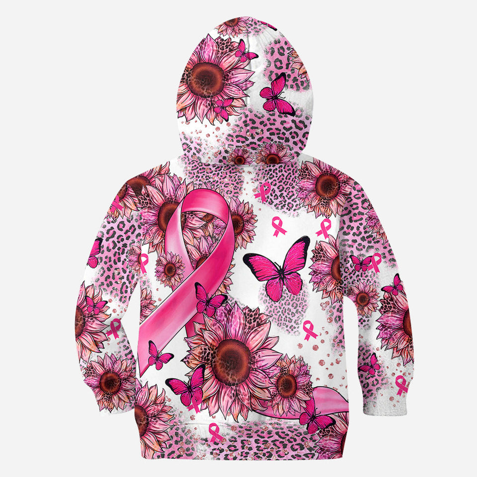 Breast Cancer Warrior - Personalized Breast Cancer Awareness All Over Shirt