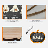 Home Sweet Haunted Home - Personalized Family Wood Sign