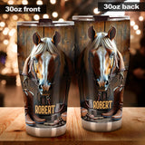 Love Horse - Personalized Horse Tumbler