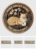 Love Cats - Personalized Cat Round Rug