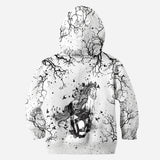 Beautiful Horse Black White - Personalized Horse Hoodie and Leggings