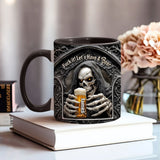 Let's Have A Beer - Personalized Beer Accent Mug