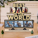 Best DAD In The World - Personalized Father 1 Layered Big Freestanding