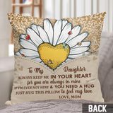 You Are My Sunshine - Gift for grandma, mom, daughter, granddaughter, sister, wife - Personalized Throw Pillow