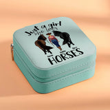 Just A Girl Who Loves Horses - Personalized Horse Jewelry Box